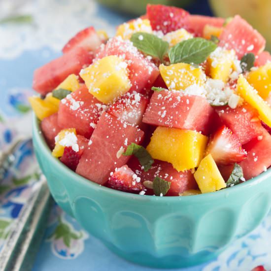 Watermelon salad