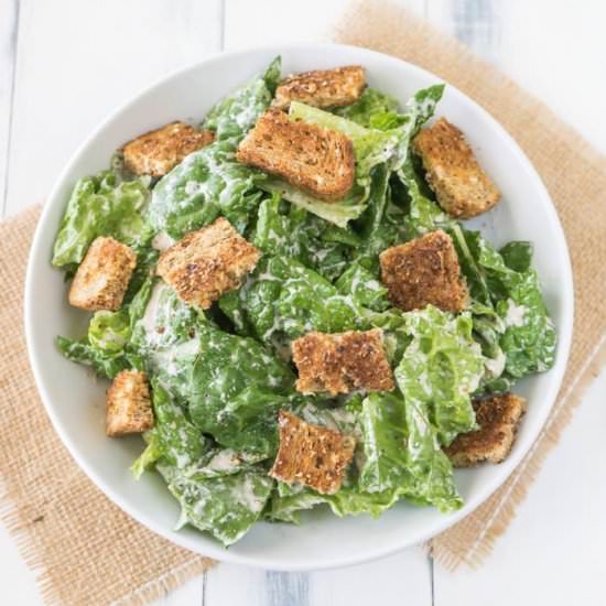 Vegan Caesar Salad