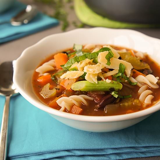 Summer Minestrone Soup