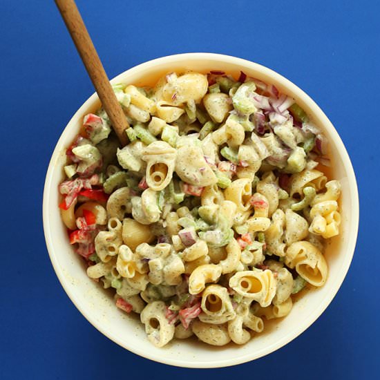 Vegan Macaroni Pasta Salad