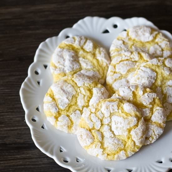 Lemon Cool Whip Cookies