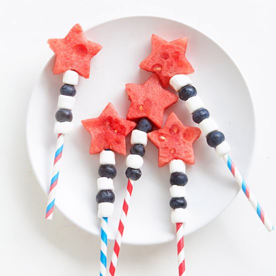 4th of July Fruit Sticks