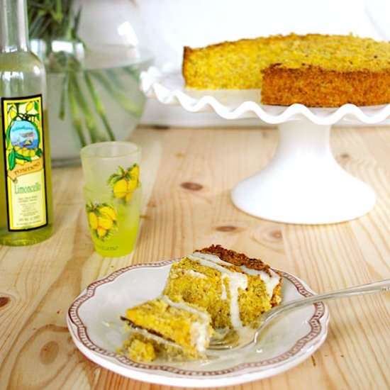 Limoncello Drizzle Cake