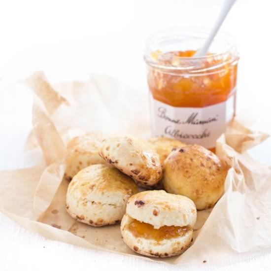 White Chocolate Scones