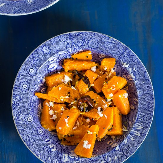 Pumpkin Coconut curry