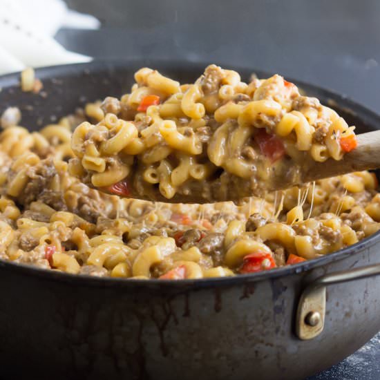 One Pot BBQ Pasta