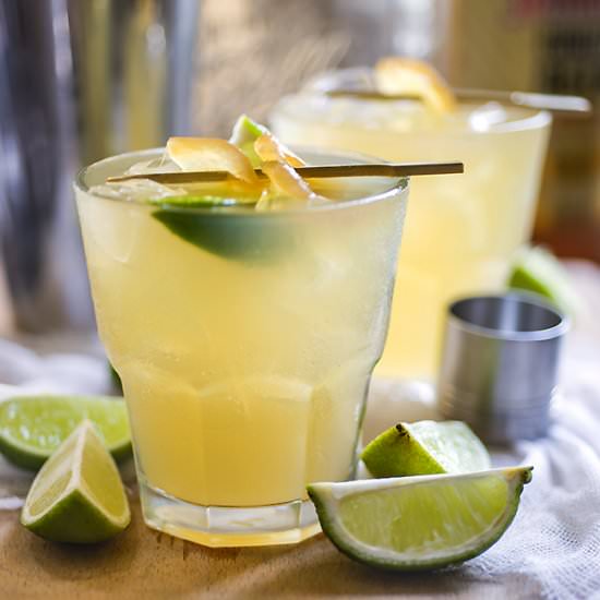 Dark and Stormy cocktail