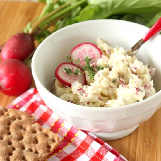 Radish Butter with Thyme