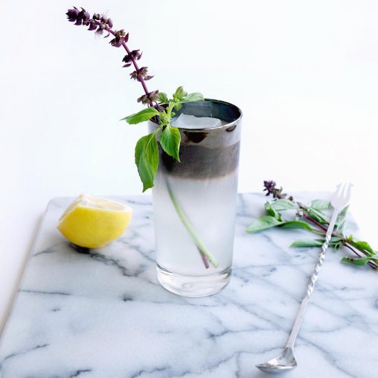 Double Basil Citrus Bomb Cocktail