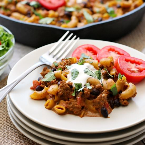 Southwest Cheeseburger Mac