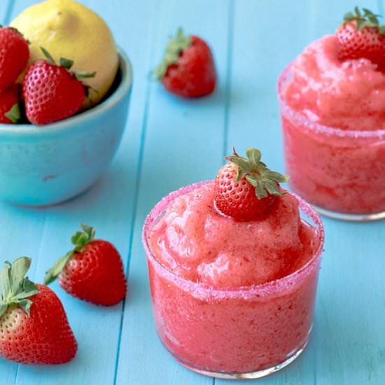 Frozen Strawberry Lemonade