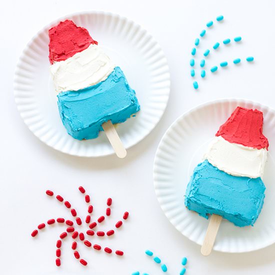 Summer Ice Pop Cakes
