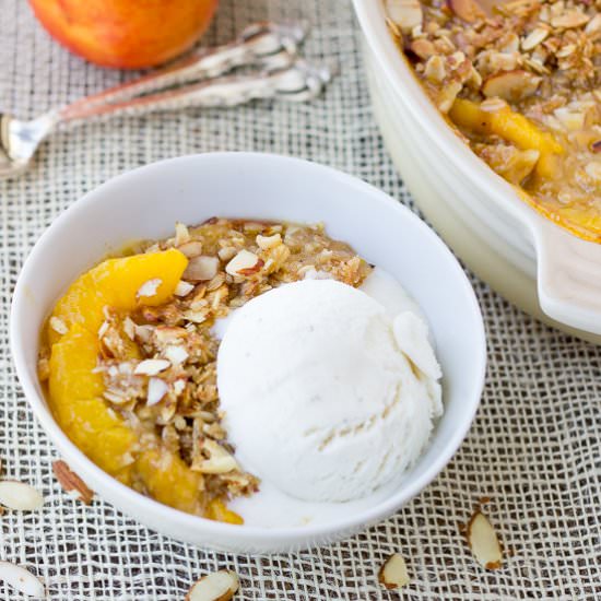 Gluten-Free Peach Crisp