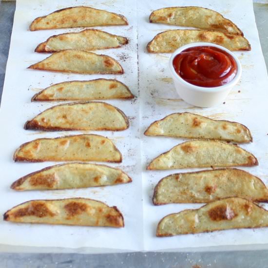 Crispy Baked Potato Wedges