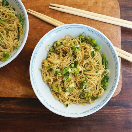 Ginger And Scallion Noodles