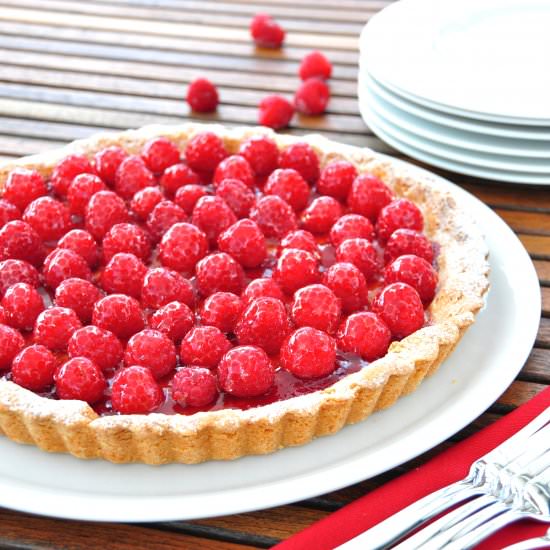 Fiore’s Raspberry Tart