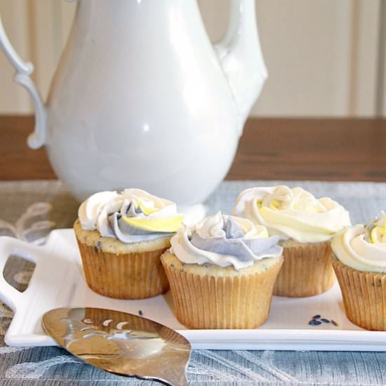 Lemon Lavender Cupcakes