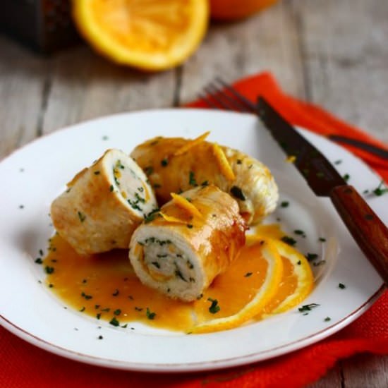 Involtini all’arancia
