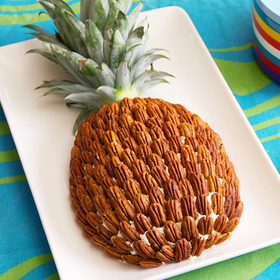 70s Style Pineapple Cheese Ball