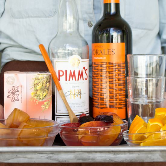 Red Rooibos Tea Sangria