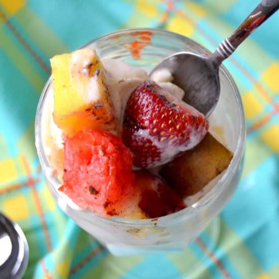 Grilled Fruit Sundae