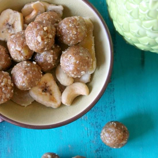 Tropical No Bake Energy Bites