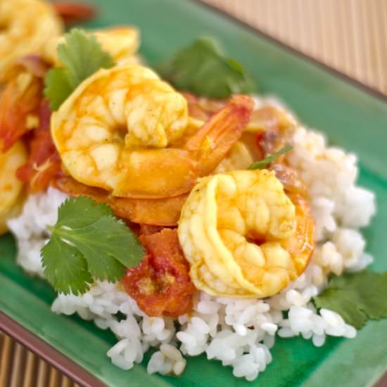 Burmese Shrimp Curry