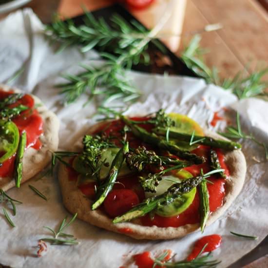 Early Summer Mini Pizza