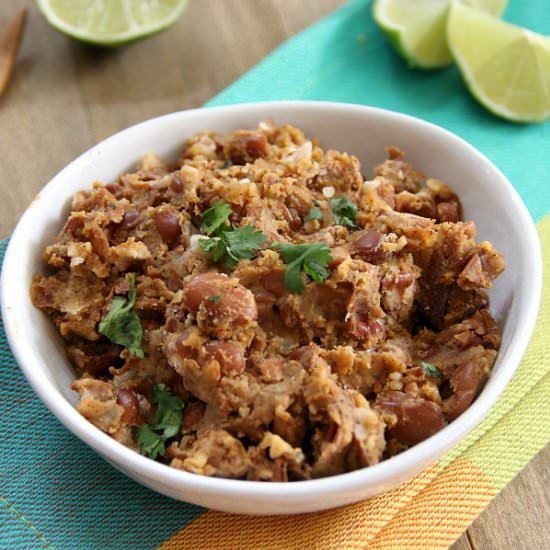 Homemade Refried Beans