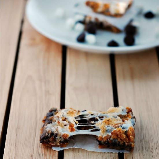 S’mores Crumb Bars
