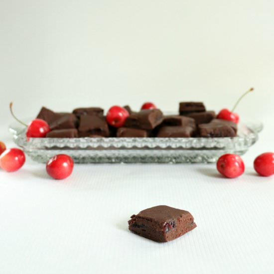 Chocolate Cherry Fudge