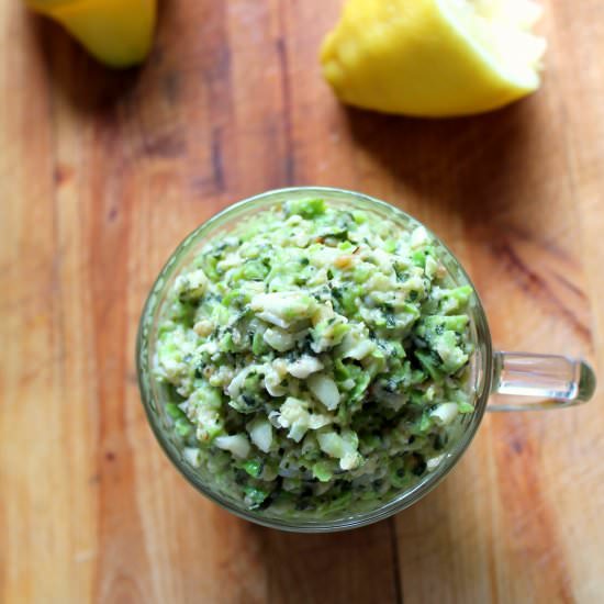 Vegan Broad Bean Pesto