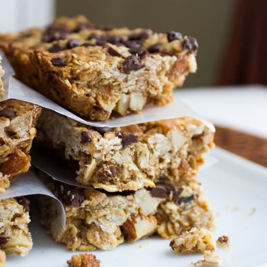 Super Nutty Granola Bars