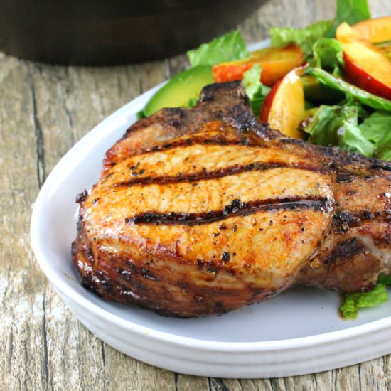 Pork Chop Salad/Nectarine/Avocado