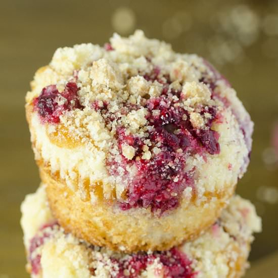 Raspberry Streusel Muffins
