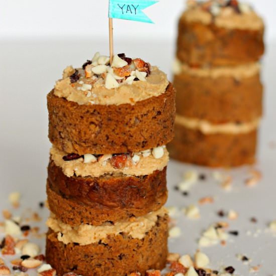 Honey Cashew Banana Cake