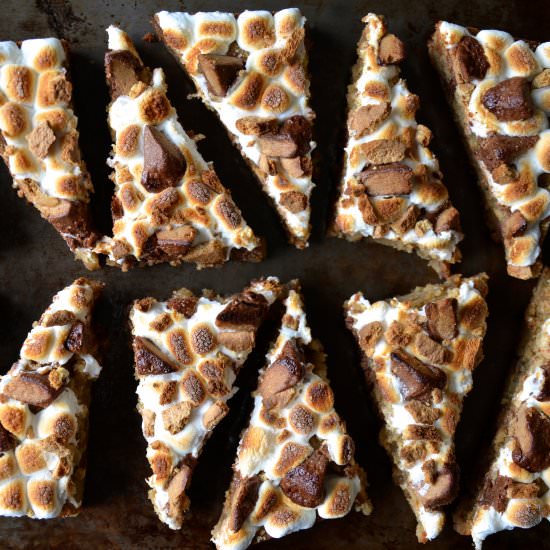 Peanut Butter S’mores Bars
