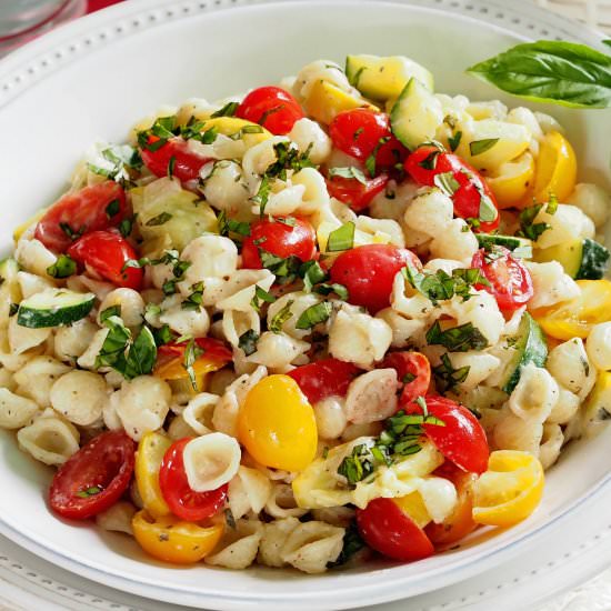 Summer Pasta Salad with Boursin