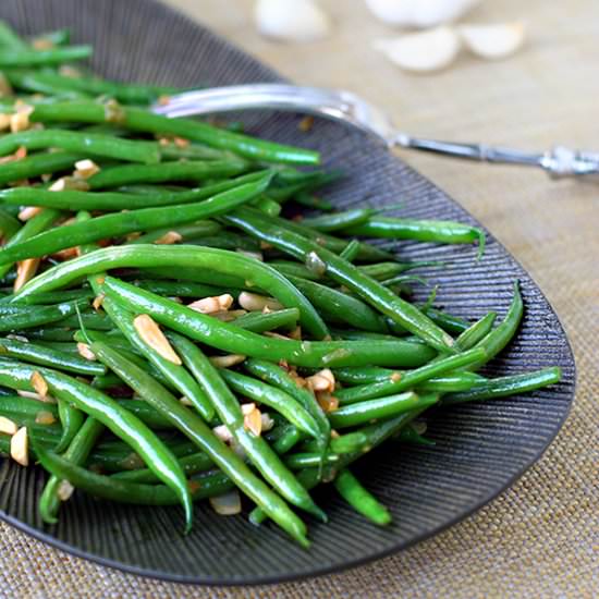 Garlic Soy Green Beans