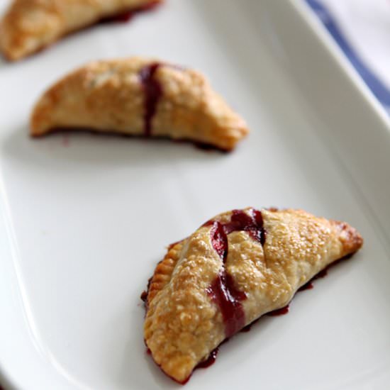 Strawberry and Blueberry Hand Pies