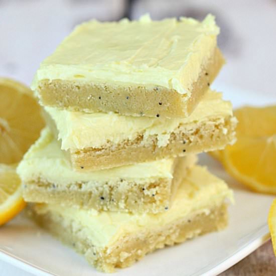 Lemon Poppy Seed Bars