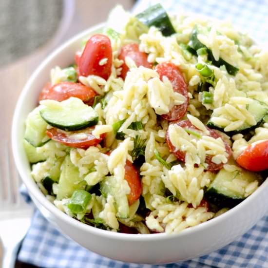 Greek Orzo Salad