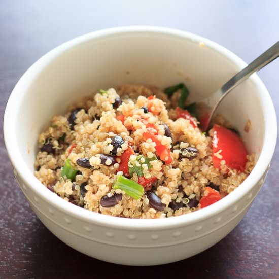 Black Bean Quinoa Salad