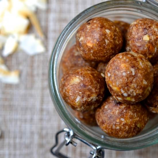 Coconut & Ginger Energy Balls