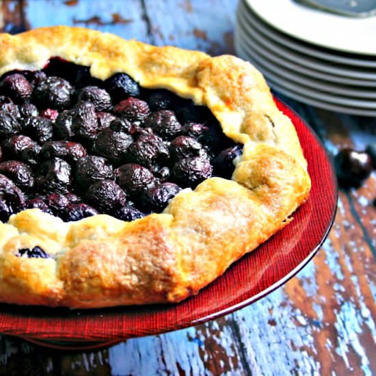 Rustic Cherry Tart