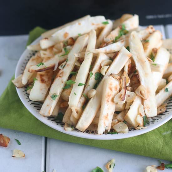 Baked Crispy Cassava Fries
