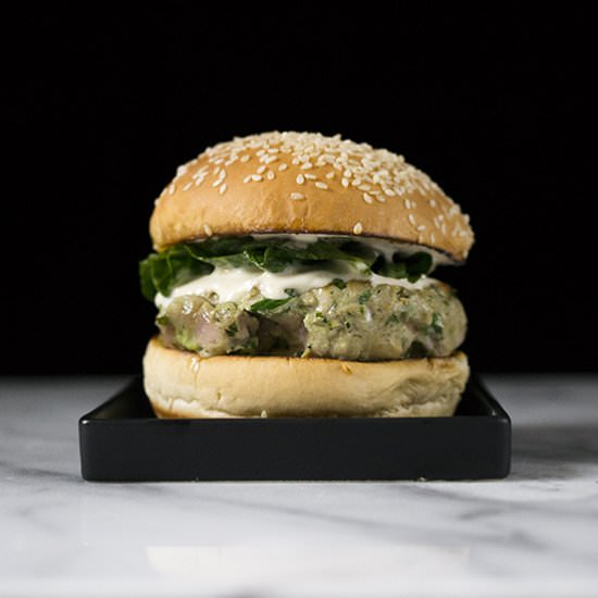 Spicy Tuna Burger