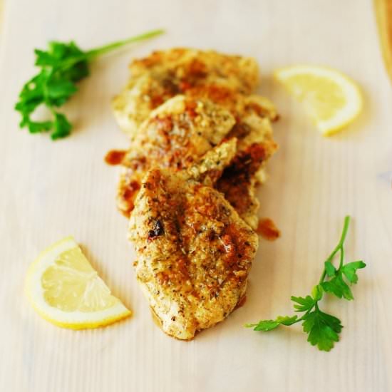Garlic Crusted Chicken