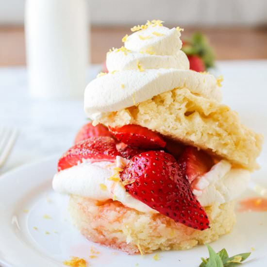 Strawberry Lemon Shortcake