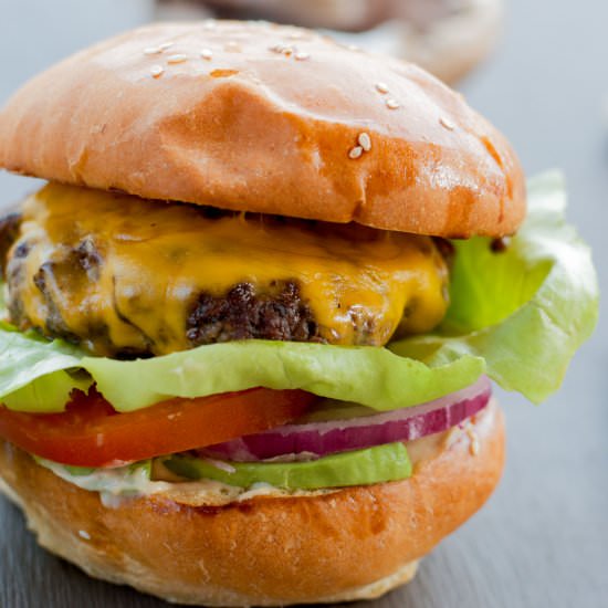 Grilled Cheeseburger